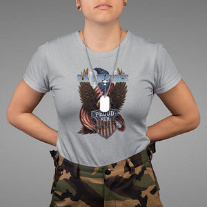 Mother's Day T Shirt Proud Mom U.S. Air Force Army TS09 Sport Gray Printyourwear