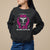 Mother's Day Sweatshirt I Am A Mom and A Nurse Nothing Scares Me TS09 Black Printyourwear
