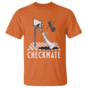 Funny Checkmate Chess Basketball Player T Shirt TS09 Orange Print Your Wear