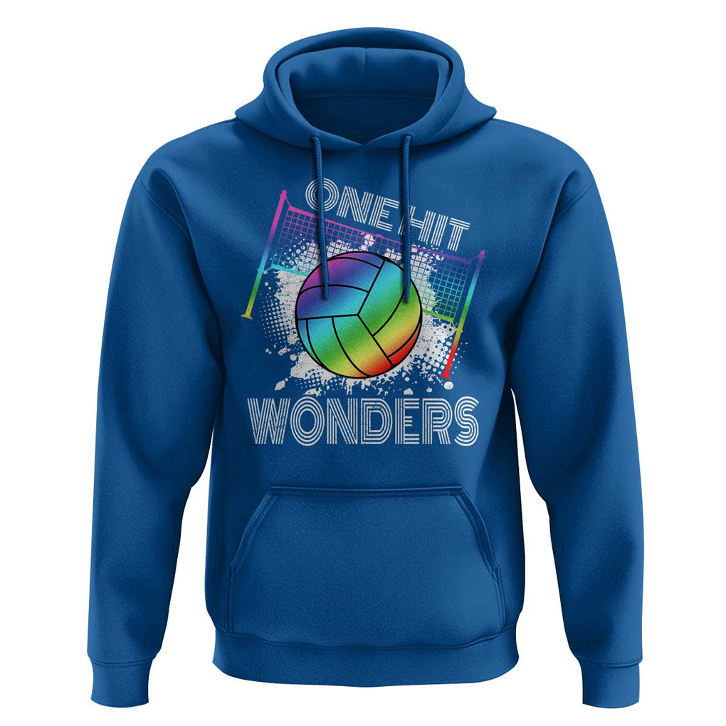 Volleyball One Hit Wonders Hoodie TS09 Royal Blue Print Your Wear