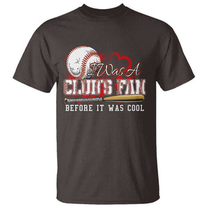 Funny Baseball Supporter T Shirt I Was A Cub's Fan Before It Was Cool TS09 Dark Chocolate Print Your Wear