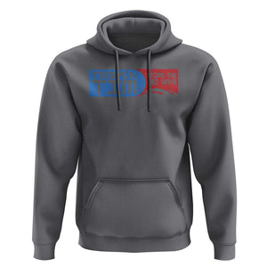 Tampon Tim Hoodie Stops The Red Wave Harris Walz 2024 TS09 Charcoal Print Your Wear