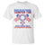Tampon Tim T Shirt Women For Vice President Tim Walz Kamala Support TS09 White Print Your Wear