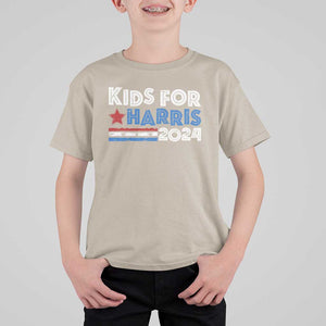 Kids For Harris T Shirt For Kid Kamala Support US President 2024 TS09 Sand Print Your Wear