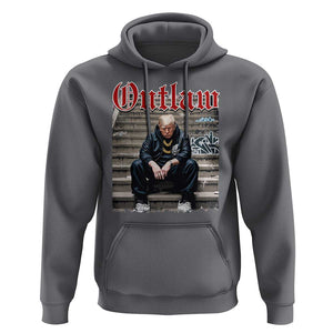 Funny Trump Outlaw 2024 Hoodie TS09 Charcoal Print Your Wear