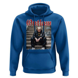Funny Trump Outlaw 2024 Hoodie TS09 Royal Blue Print Your Wear