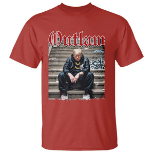 Funny Trump Outlaw 2024 T Shirt TS09 Red Print Your Wear