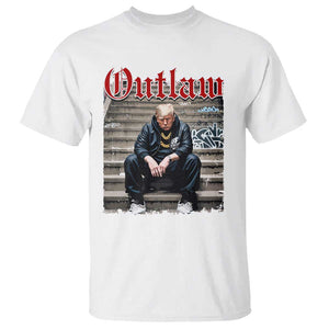 Funny Trump Outlaw 2024 T Shirt TS09 White Print Your Wear