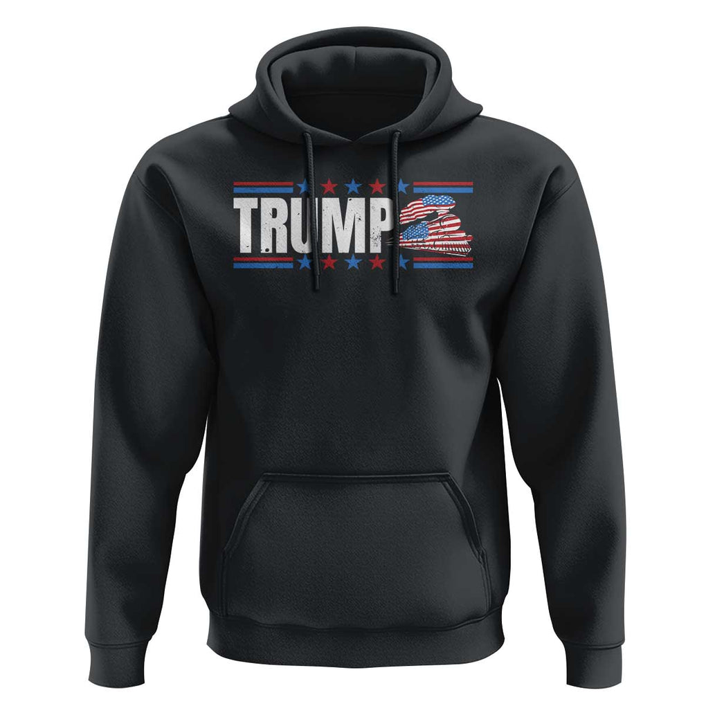 Trump Train 2024 Hoodie US President 2024 Supporter TS09 Black Print Your Wear