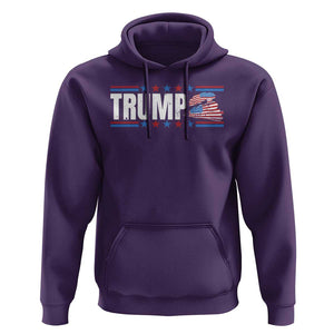 Trump Train 2024 Hoodie US President 2024 Supporter TS09 Purple Print Your Wear