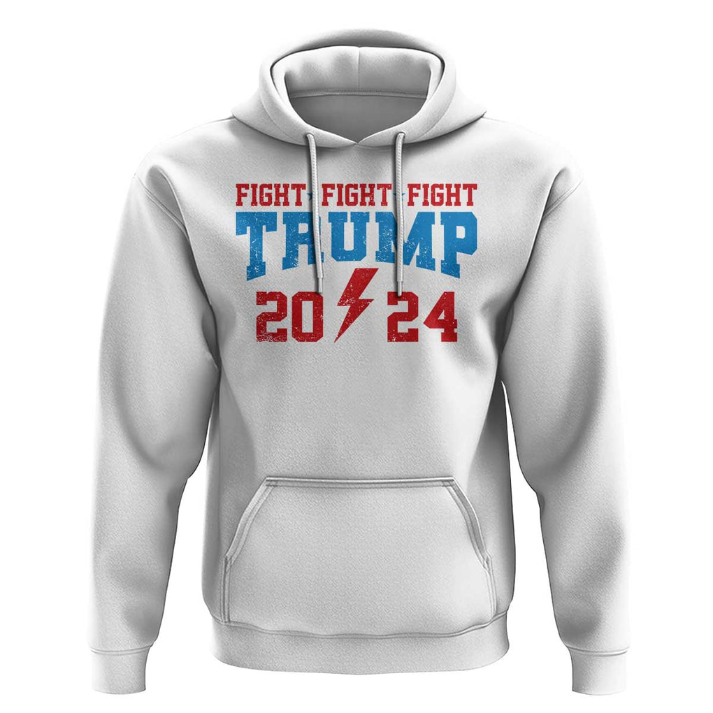 Trump Fighting Fight For America 2024 Hoodie TS09 White Print Your Wear