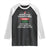 Funny Christmas Family Matching Raglan Shirt North Pole Correctional Disturbing The Peace TS09 Black White Print Your Wear