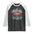 Funny Christmas Family Matching Raglan Shirt North Pole Correctional Trespassing TS09 Black White Print Your Wear