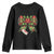 Funny Christmas Bow Present Costume Youth Sweatshirt TS09 Black Print Your Wear