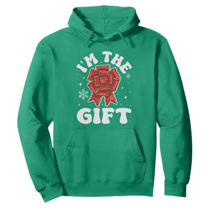 Funny Christmas Present Costume Hoodie I Am The Gift TS09 Irish Green Print Your Wear
