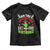 Funny Christmas Baby Shirt On The List Of Naughty And I Regret Nothing TS09 Black Print Your Wear