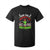 Funny Christmas T Shirt For Kid On The List Of Naughty And I Regret Nothing TS09 Black Print Your Wear