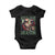 Funny Christmas Santa Baby Onesie Rizz The Season Cool Santa TS09 Black Print Your Wear
