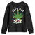 Funny Weed Christmas Youth Sweatshirt Let's Get Lit Christmas Tree Cannabis TS09 Black Print Your Wear