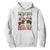 Funny Christmas Hoodie There Is Some Ho Ho Hos In This House Horror Character Dancing TS09 White Print Your Wear