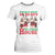 Funny Christmas T Shirt For Women There Is Some Ho Ho Hos In This House Horror Character Dancing TS09 White Print Your Wear