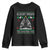 Christmas Gun Lover Youth Sweatshirt Glocking Around The Christmas Tree TS09 Black Print Your Wear