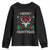 Christmas Hunting Youth Sweatshirt Merry Huntmas Deer Season Hunter TS09 Black Print Your Wear