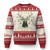 Xmas Hunting Ugly Christmas Sweater Oh Deer Christmas Is Here Hunter TS09 Red Print Your Wear