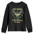 Christmas Hunting Youth Sweatshirt Oh Deer Christmas Is Here Hunter TS09 Black Print Your Wear