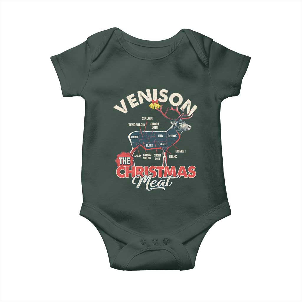 Christmas Hunting Baby Onesie Venison Meat Deer Season Hunter TS09 Print Your Wear