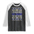 Funny Christmas Gamer Raglan Shirt I Paused My Game To Be Here TS09 Black White Print Your Wear