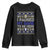 Funny Christmas Gamer Youth Sweatshirt I Paused My Game To Be Here TS09 Black Print Your Wear