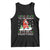 Christmas Hunting Tank Top Tis The Season To Be Hunting Santa Hunter TS09 Black Print Your Wear