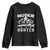 Musky Hunter Fishing Fisherman Youth Sweatshirt TS09 Black Print Your Wear