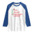 Funny Christmas Raglan Shirt Nice Naughty Insufficient Evidence TS09 White Royal Print Your Wear