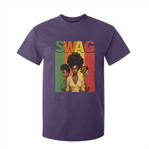 Black History Month Swag Melanin Queen T Shirt For Kid TS09 Purple Print Your Wear