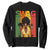 Black History Month Swag Melanin Queen Sweatshirt TS09 Black Printyourwear