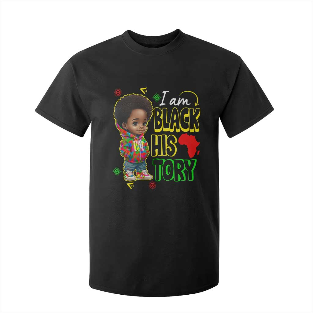 Handsome Kids Boys I Am Black History Month T Shirt For Kid TS09 Black Printyourwear