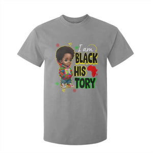Handsome Kids Boys I Am Black History Month T Shirt For Kid TS09 Sport Gray Printyourwear