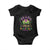 Beads And Bling It's A Mardi Gras Thing New Orleans Baby Onesie TS09 Black Print Your Wear