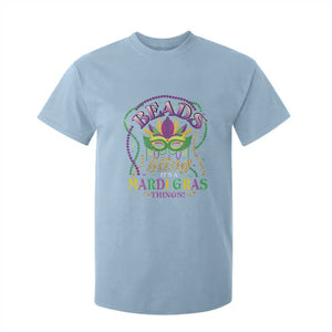Beads And Bling It's A Mardi Gras Thing New Orleans T Shirt For Kid TS09 Light Blue Print Your Wear