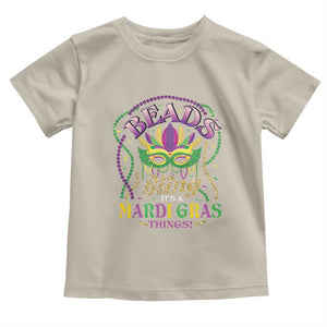 Beads And Bling It's A Mardi Gras Thing New Orleans Toddler T Shirt TS09 Sand Print Your Wear