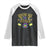 Mardi Gras Raglan Shirt Show Me The Titties Funny Party TS09 Black White Print Your Wear