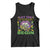 Mardi Gras Tank Top Let The Shenanigans Begin Leopard Lips TS09 Black Print Your Wear