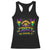 Mardi Gras Racerback Tank Top We Don't Hide The Crazy We Parade It Down The Street TS09 Black Print Your Wear