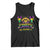 Mardi Gras Tank Top We Don't Hide The Crazy We Parade It Down The Street TS09 Black Print Your Wear
