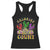 Funny Mardi Gras Racerback Tank Top King Cake Calories Dont Count TS09 Black Print Your Wear