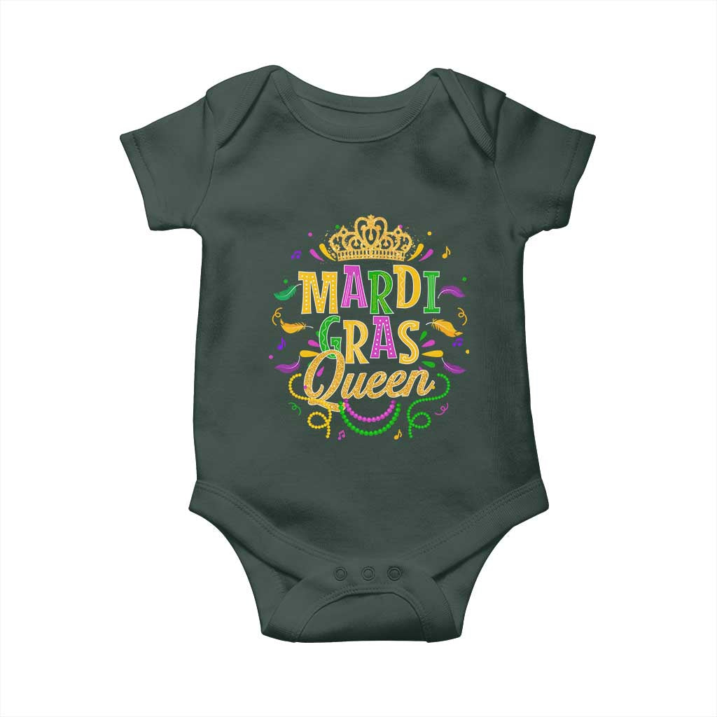 Mardi Gras Queen Baby Onesie Parade Party Fat Tuesday New Orleans TS09 Print Your Wear