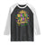 Mardi Gras Queen Raglan Shirt Parade Party Fat Tuesday New Orleans TS09 Black White Print Your Wear