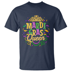 Mardi Gras Queen T Shirt Parade Party Fat Tuesday New Orleans TS09 Navy Printyourwear
